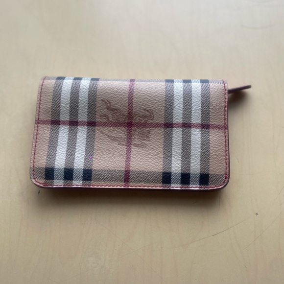 Burberry Bifold Wallet Snap Shadow Horse Authentic - Picture 3 of 8